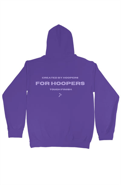 TRANSFER PRINT purple hoodie